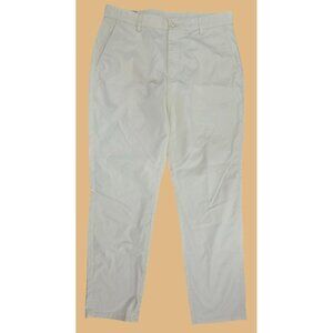 FootJoy Mens Beige Khaki Pants 34x30 Cotton Blend